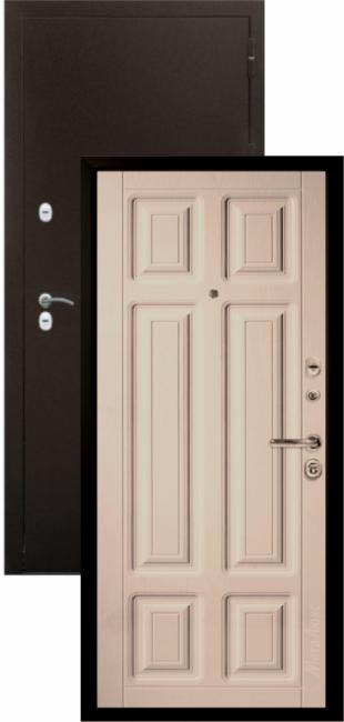 Сейф-дверь 3K Идеал Дуб филадельфия крем