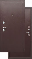 Сейф-Дверь (тип STEEL) 7,5см Гарда металл/металл Медный антик